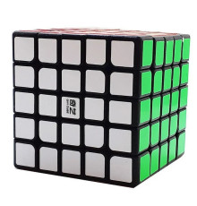 Головоломка Кубик Рубіка QiYi MofangGe 159black 5х5 з наклейками