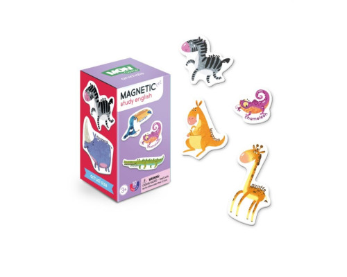 Дитячий набір магнітів "Магнітні тварини" Mon Game 200205