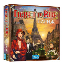 Настільна гра "Квиток на потяг: Париж" LOB2340UA від 2 до 4 гравців
