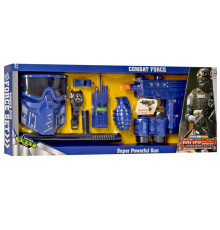 Ігровий набір зі зброєю "Поліціянт" CH633B маска, автомат, звукові та світлові ефекти