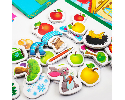 Дитяча розвиваюча настільна гра "Академія розвитку" VT5412-03, 4-6 років