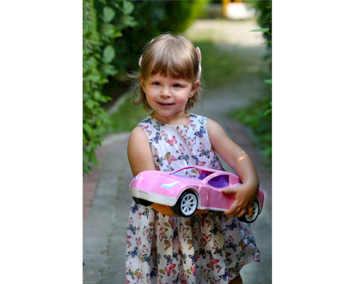 Детская игрушка "Автомобиль" 6351TXK розовый, пластик, 38 см