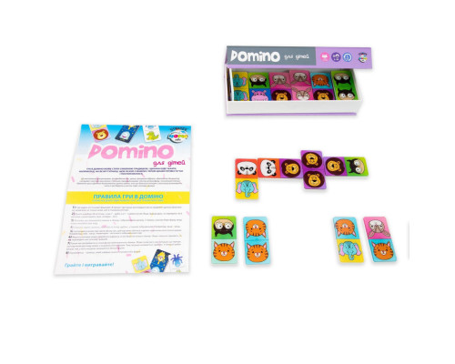 Детская настольная игра "Домино Limited edition" 30327ST 28 карточек