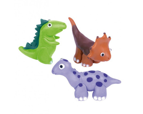 Детский набор для лепки из полимерной глины "Фигурки Динозавры" (ПГ-008) PG-008 от 8ми лет