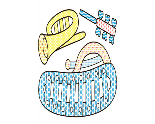 Дитяча водна розмальовка: Іграшки 734011, 8 сторінок