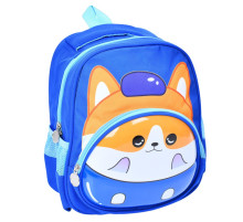 Рюкзак детский T2612(Blue) 1 наружный карман, застежка-молния