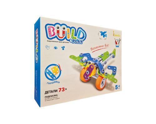 Конструктор Build&Play "Літак" HANYE J-7706, 73 елементи
