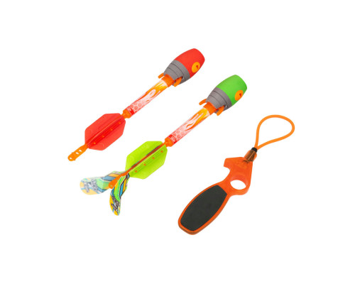 Игрушечный пускатель серии "Air Storm" Zing AS610 SKY RIPPERZ с двумя ракетами