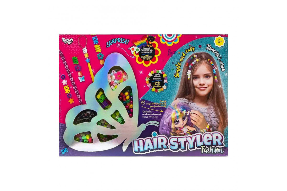 Креативна творчість "Hair Styler Fashion" HS-01-03 метелик