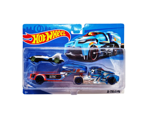 Дитячий ігровий набір машинок T-P771-1(White) з трейлером