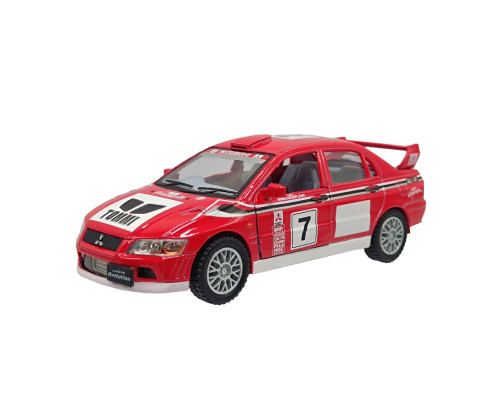 Модель автомобіля "Mitsubishi Lancer" KT 5072 W(Red) 1:32 - 1:36