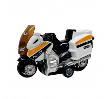 Мотоцикл дитячий "Police" AP7442 масштаб 1:64 з безпечних матеріалів Білий