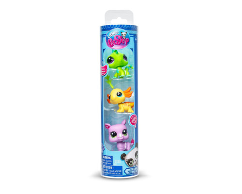 Игровой набор "Настроение дикой природы" Littlest Pet Shop 00557 аксессуары и 3 фигурки