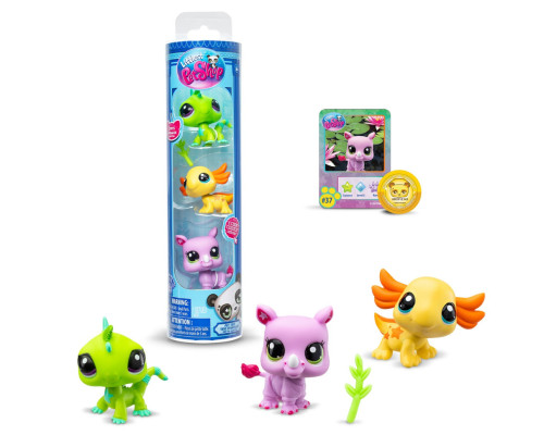 Игровой набор "Настроение дикой природы" Littlest Pet Shop 00557 аксессуары и 3 фигурки