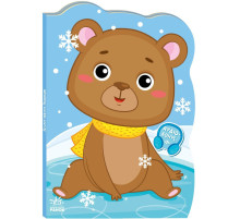 Детская книжка Приключения зверюшек "Мишка" 1680002, 1-4 года