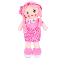 Дитяча іграшкова лялька FG240408152A-1(Pink) 38 см, м'яка набивна, петелька