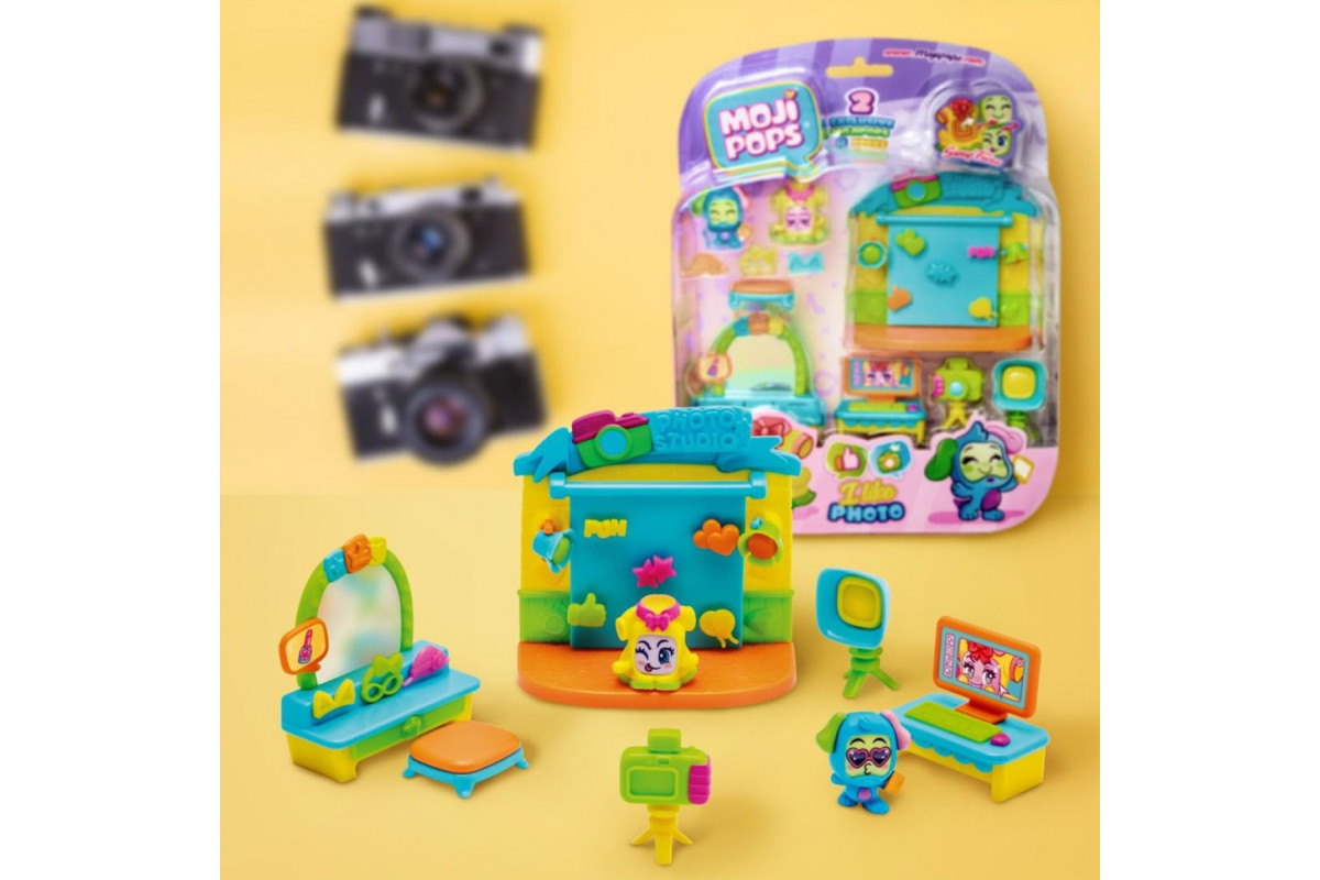 Ігровий набір Фотостудія Moji Pops PMPSV112PL60 серії "Box I Like" Ігровий набір Фотостудія Moji Pops PMPSV112PL60 серії "Box I Like"