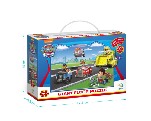 Пазл дитячий на підлозі "Paw Patrol" 200467, 40 елементів