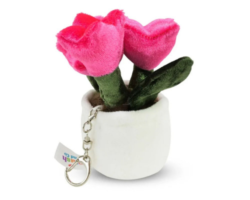 Мягкая игрушка-брелок "Цветочки" Plush and Co PLC25056, 10 см