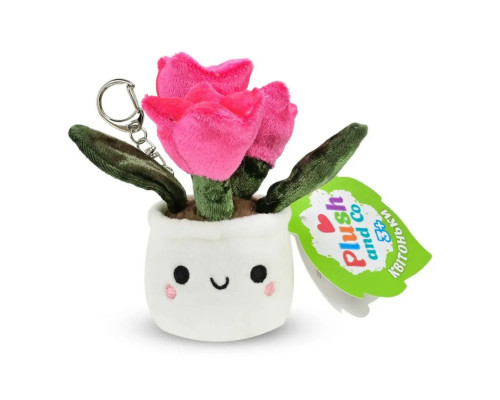 Мягкая игрушка-брелок "Цветочки" Plush and Co PLC25056, 10 см