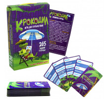 Развлекательная игра "Крокодил" 30566 (рус)