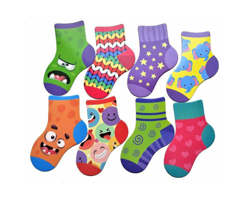 Настільна гра-мемо "Втрачені шкарпетки" 200000018, 64 картки