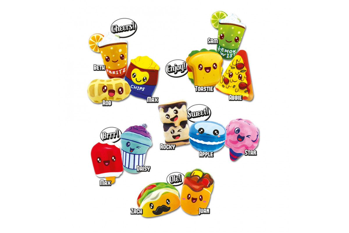 Игрушка-сюрприз в шаре Забавные нямки Cool Things FO002 серии "Foodies"