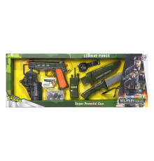 Ігровий набір зі зброєю "Військовий" CH633A окуляри, пістолет, звукові та світлові ефекти