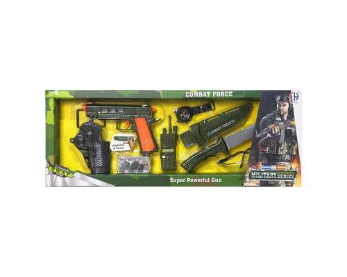 Ігровий набір зі зброєю "Військовий" CH633A окуляри, пістолет, звукові та світлові ефекти