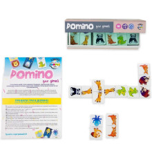 Дитяча настільна гра "Доміно Limited edition" 30737, 28 карток