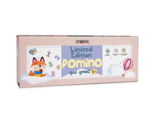 Детская настольная игра "Домино Limited edition" 30737, 28 карточек