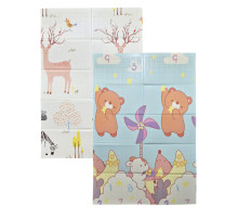 Дитячий Термокилимок двосторонній складний MR 1570-1-3 XPE, 120-180 см, товщина 8 мм