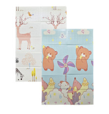 Дитячий Термокилимок двосторонній складний MR 1570-1-3 XPE, 120-180 см, товщина 8 мм