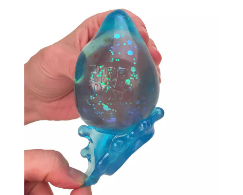 Игрушка-антистресс Капля релакса NeeDoh DRDND(Blue) с подставкой