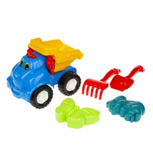 Пісочний набір Самоскид "Смайл" №2 Colorplast 0138  Синій