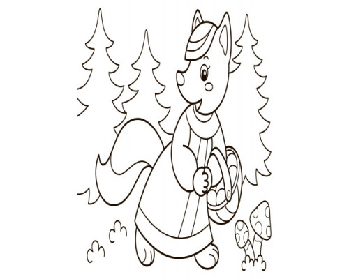 Дитяча водна розмальовка: Казки 734016, 8 сторінок