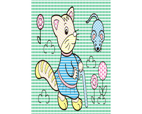 Дитяча водна розмальовка: Казки 734016, 8 сторінок