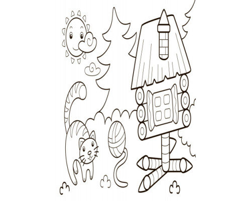 Дитяча водна розмальовка: Казки 734016, 8 сторінок