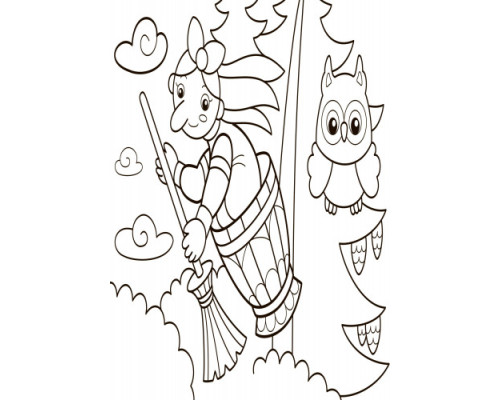 Дитяча водна розмальовка: Казки 734016, 8 сторінок