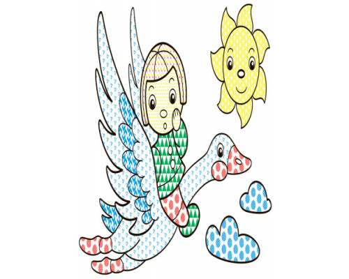 Дитяча водна розмальовка: Казки 734016, 8 сторінок