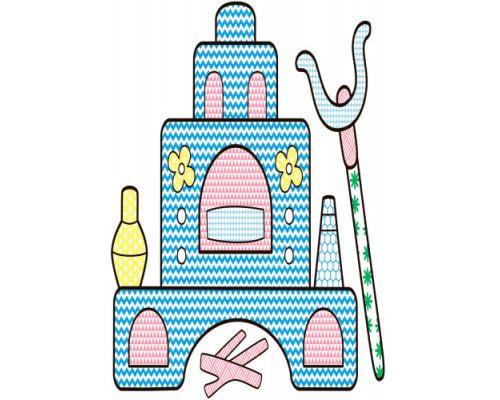 Дитяча водна розмальовка: Казки 734016, 8 сторінок