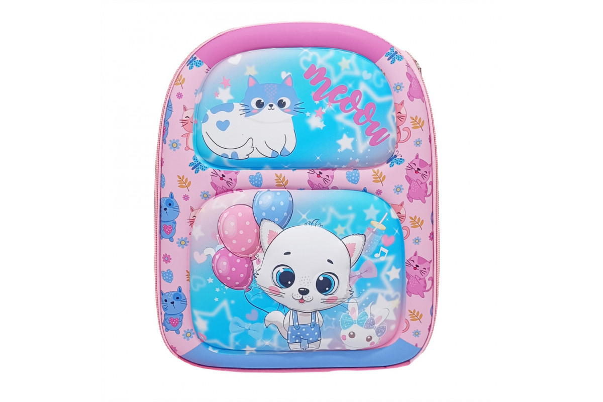 Рюкзак дитячий "Meooow" N941(Pink) 1 відділення, застібка-блискавка Рюкзак дитячий "Meooow" N941(Pink) 1 відділення, застібка-блискавка