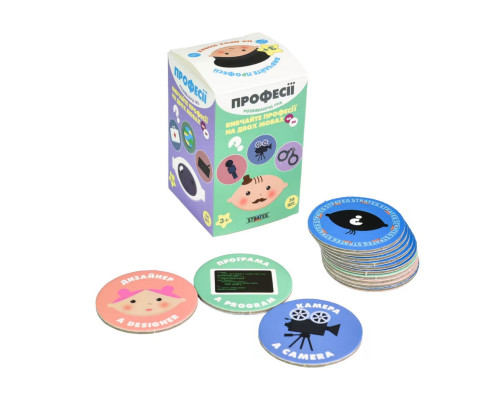 Розвивальна настільна гра «Професії» 30773, 36 карток