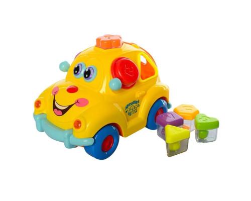 Развивающая музыкальная игрушка Машинка 9170 UA, свет, ездит, на украинском языке