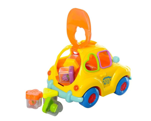 Развивающая музыкальная игрушка Машинка 9170 UA, свет, ездит, на украинском языке