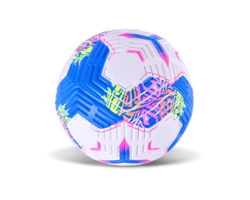 М'яч футбольний FB25537(Blue) розмір №5, PU, ​​420 гр