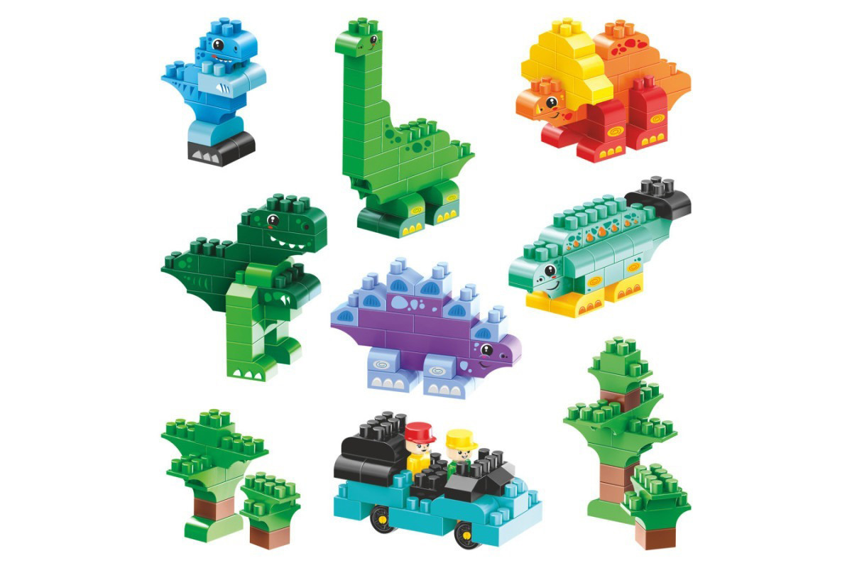 Дитячий конструктор "Dino park" 2222TXK 190 деталей