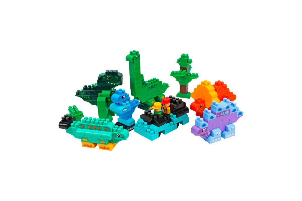 Дитячий конструктор "Dino park" 2222TXK 190 деталей