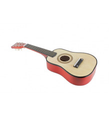 Игрушечная гитара с медиатором M 1369 деревянная  Натуральный