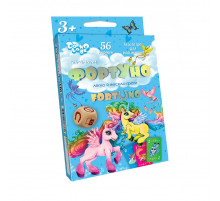 Дитяча розвиваюча настільна гра "ФортУно Cute Unicorns" UF-04-01U укр. мовою